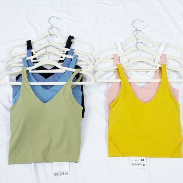 ll align tank u-shaped bra yoga set women's summer back t-shirt solid color sports shock proof fashion tank top
ll align tank u-shaped bra yoga set women's summer back t-shirt solid color sports shock proof fashion tank top