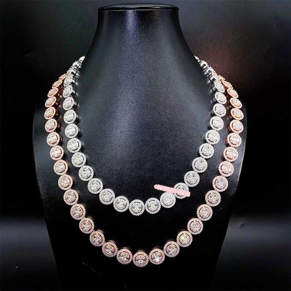 hip hop jewelry 13mm round baguette vvs moissanite diamond iced out silver custom cuban link chain necklace
hip hop jewelry 13mm round baguette vvs moissanite diamond iced out silver custom cuban link chain necklace