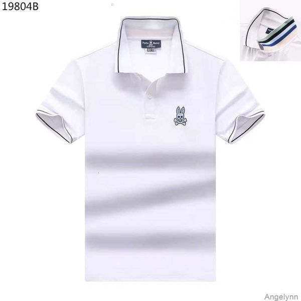 2023 summer new product psycho bunny skull rabbit embroidered polo shirt rib lapel casual fashion trendy men 3oiy, White;black
2023 summer new product psycho bunny skull rabbit embroidered polo shirt rib lapel casual fashion trendy men 3oiy, White;black