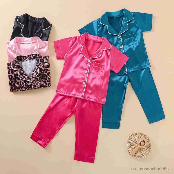 pajamas 1-7t infant kids baby girls boys satin fabric clothes set pajamas solid sleepwear short sleeve shirt andpants, Blue;red
pajamas 1-7t infant kids baby girls boys satin fabric clothes set pajamas solid sleepwear short sleeve shirt andpants, Blue;red