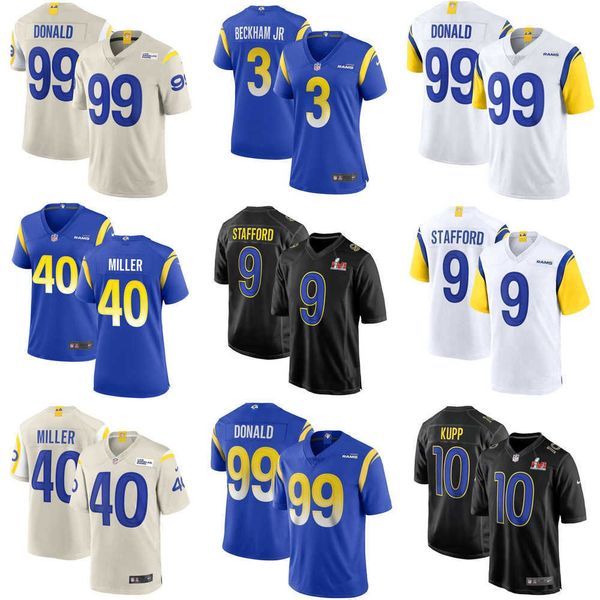 2022-2023football jerseys men women youth los angeles''rams''jersey 3 odell beckham jr. 40 von miller 99 aaron donald 9, Black;red
2022-2023football jerseys men women youth los angeles''rams''jersey 3 odell beckham jr. 40 von miller 99 aaron donald 9, Black;red