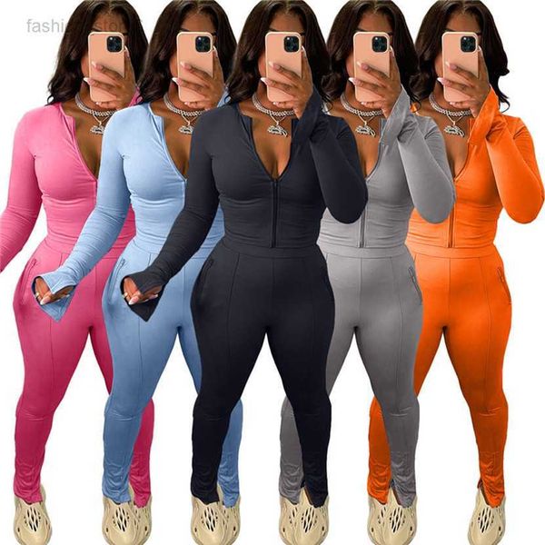women jogger suits fall winter clothes long sleeve solid tracksuits zipper jacket+pants two piece set plus size 2xl casual black outfits ant, Gray
women jogger suits fall winter clothes long sleeve solid tracksuits zipper jacket+pants two piece set plus size 2xl casual black outfits ant, Gray