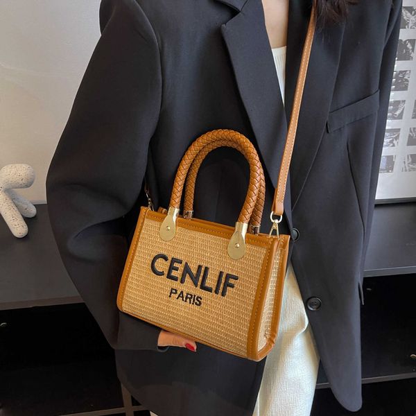 2023 fashion handbag new grass tote women's summer high capacity woven handbag popular one shoulder crossbody bag
2023 fashion handbag new grass tote women's summer high capacity woven handbag popular one shoulder crossbody bag