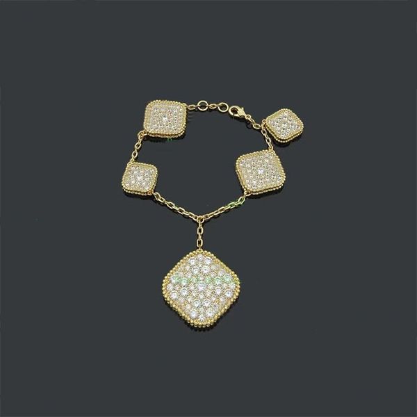 vintage designer bracelet womens van clover bracelets elegant five flowers pendant 5 charms bracelet 18k gold man for women girls valentine&, Golden;silver
vintage designer bracelet womens van clover bracelets elegant five flowers pendant 5 charms bracelet 18k gold man for women girls valentine&, Golden;silver