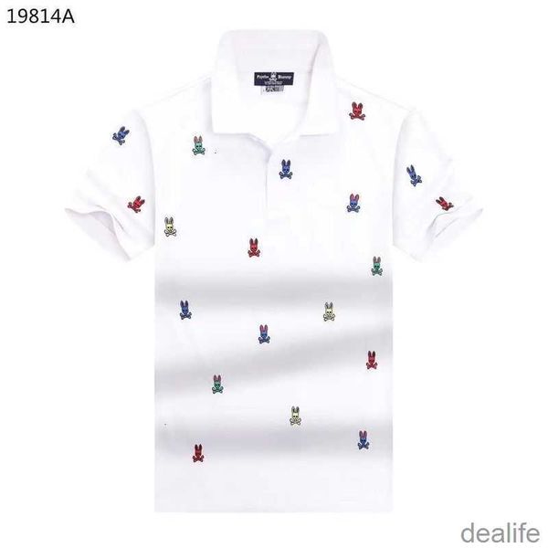 2023 psycho bunny summer new men's skull rabbit polo shirt short sleeve cartoon embroidery collar jacquard fashion brand simple m6ik, White;black
2023 psycho bunny summer new men's skull rabbit polo shirt short sleeve cartoon embroidery collar jacquard fashion brand simple m6ik, White;black