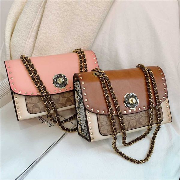 luxury handbags sale fashion rivet chain bag women's one shoulder messenger lock camellia tiktok small fragrance
luxury handbags sale fashion rivet chain bag women's one shoulder messenger lock camellia tiktok small fragrance