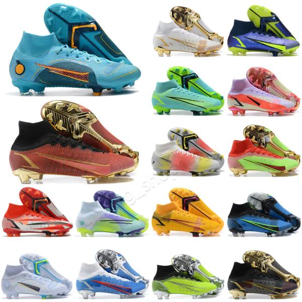 soccer shoes football boots high ankle cleats mercurial superfly 8 elite fg xiv speedflow 1 mens original size 39-45
soccer shoes football boots high ankle cleats mercurial superfly 8 elite fg xiv speedflow 1 mens original size 39-45