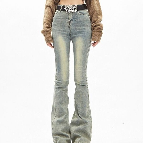 women s jean vintage streetwear blue korean high waist oversize straight flare pants grunge denim trousers alt clothes 230508
women s jean vintage streetwear blue korean high waist oversize straight flare pants grunge denim trousers alt clothes 230508