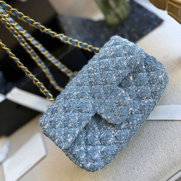 womens classic mini flap denim sequins bags tweed quilted square purse gold metal hardware matelasse chain crossbody shoulder handbag outdoo
womens classic mini flap denim sequins bags tweed quilted square purse gold metal hardware matelasse chain crossbody shoulder handbag outdoo