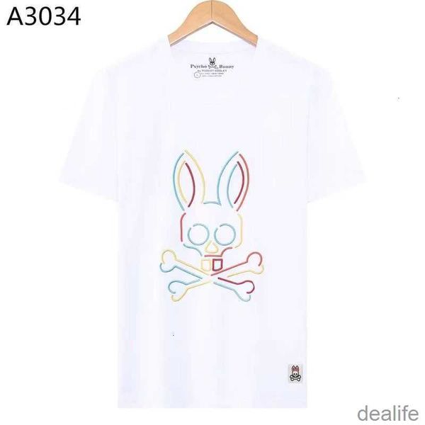 psycho bunny t shirt 23 summer skull rabbit full embroidered round neck casual short-sleeved t-shirt fashion brand pure cotton men's p3, White;black
psycho bunny t shirt 23 summer skull rabbit full embroidered round neck casual short-sleeved t-shirt fashion brand pure cotton men's p3, White;black