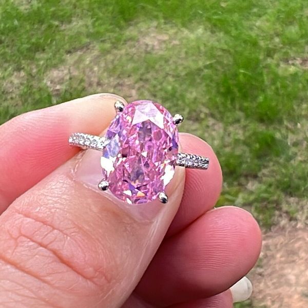 choucong unique brand wedding rings luxury jewelry 925 sterling silver lagre 5a pink cubic zircon cz diamond stunning party women engagement, Slivery;golden
choucong unique brand wedding rings luxury jewelry 925 sterling silver lagre 5a pink cubic zircon cz diamond stunning party women engagement, Slivery;golden
