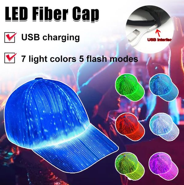 led cap fiber optic luminous women men lovers baseball caps music festival xmas halloween hip hop bar party street dance hats, Blue;gray
led cap fiber optic luminous women men lovers baseball caps music festival xmas halloween hip hop bar party street dance hats, Blue;gray