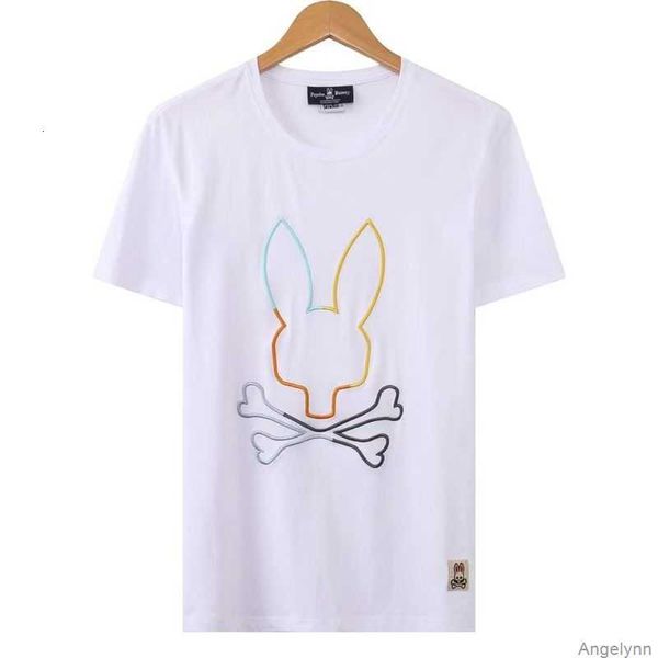 psycho bunny 23 spring/summer skeleton rabbit new cartoon pure cotton men's versatile short sleeve t-shirt summer embroidery fashion br, White;black
psycho bunny 23 spring/summer skeleton rabbit new cartoon pure cotton men's versatile short sleeve t-shirt summer embroidery fashion br, White;black