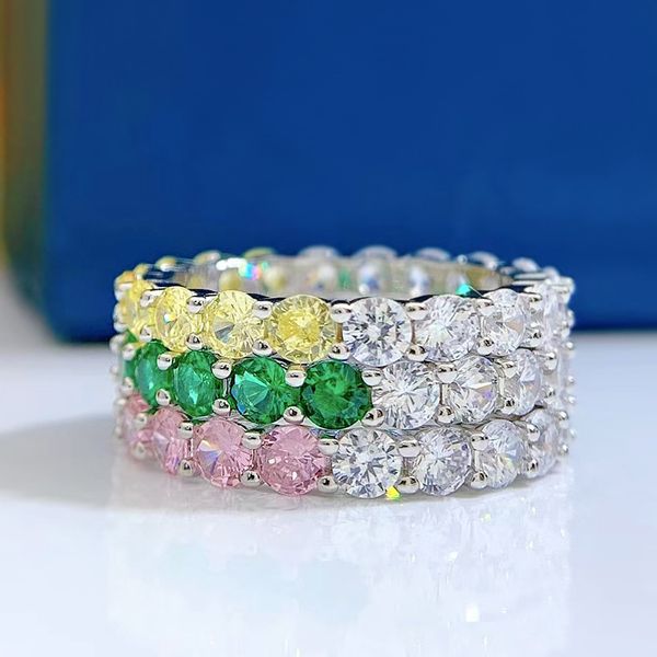 eternity emerald z diamond ring 100% real 925 sterling silver party wedding band rings for women promise engagement jewelry, Slivery;golden
eternity emerald z diamond ring 100% real 925 sterling silver party wedding band rings for women promise engagement jewelry, Slivery;golden