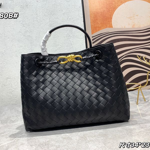 andiamo tote bag large capacity woven shopping bags braided leather handbags purse knitting shoulder bags gold buckle fashion letter 7a qual
andiamo tote bag large capacity woven shopping bags braided leather handbags purse knitting shoulder bags gold buckle fashion letter 7a qual