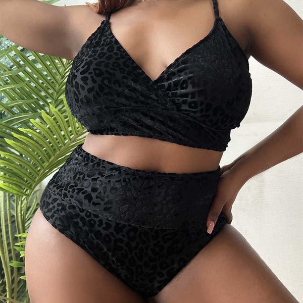 women's plus size swimwear l4xl black leopard print bikini set push up high waist swimwear backless women's swimsuit brazilian bat
women's plus size swimwear l4xl black leopard print bikini set push up high waist swimwear backless women's swimsuit brazilian bat