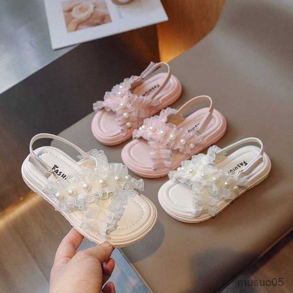 sandals fashion ruffles pearl girls sandals solid hook loop princess shoes for kids comfortable non slip beach children sandals, Black;red
sandals fashion ruffles pearl girls sandals solid hook loop princess shoes for kids comfortable non slip beach children sandals, Black;red