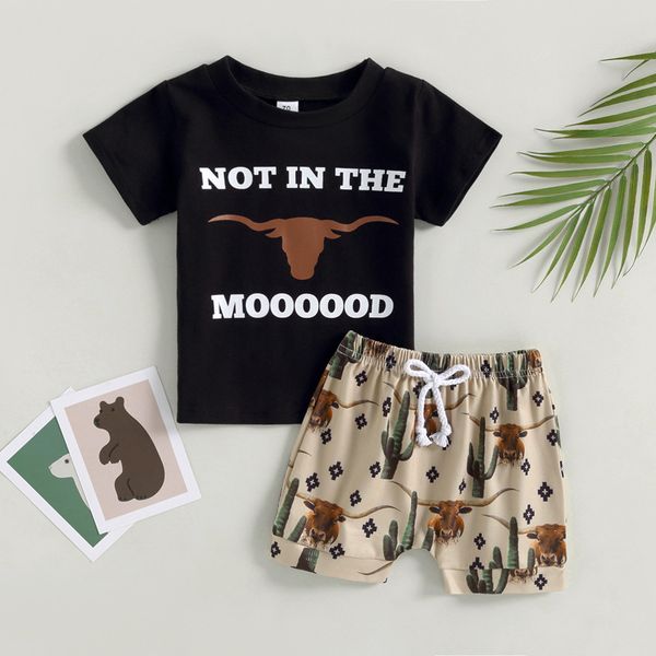 fashion infant cartoon clothing sets baby boys cow head letter t-shirt printed rope shorts little children 2pcs clothes suits casua outfits, White
fashion infant cartoon clothing sets baby boys cow head letter t-shirt printed rope shorts little children 2pcs clothes suits casua outfits, White