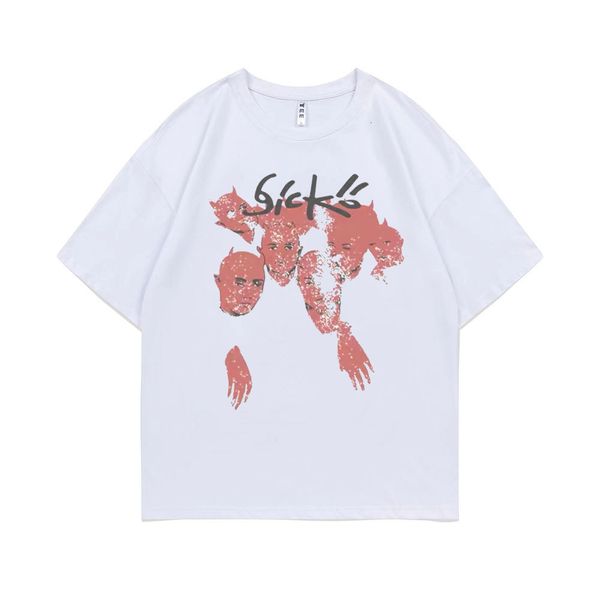 men s t shirts sicko born from pain shirt streetwear men women fashion vintage shirt short sleeve rock punk ees pure cotton shirts 230508, White;black
men s t shirts sicko born from pain shirt streetwear men women fashion vintage shirt short sleeve rock punk ees pure cotton shirts 230508, White;black
