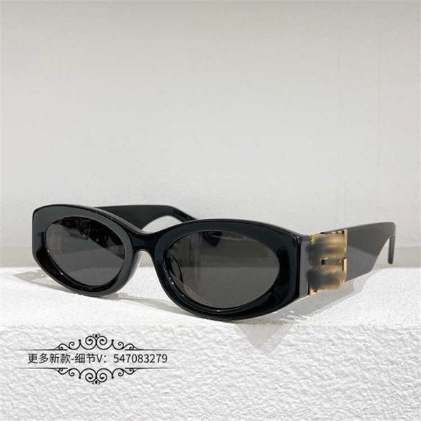 miao jiafeng ins same style oval for women personalized fashion plate narrow frame sunglasses smu11, White;black
miao jiafeng ins same style oval for women personalized fashion plate narrow frame sunglasses smu11, White;black