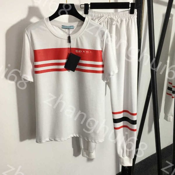23ss women tracksuit womens designer clothing round neck pure cotton monogram print short sleeve t-shirt elastic waist slacks set womens clo, Gray
23ss women tracksuit womens designer clothing round neck pure cotton monogram print short sleeve t-shirt elastic waist slacks set womens clo, Gray