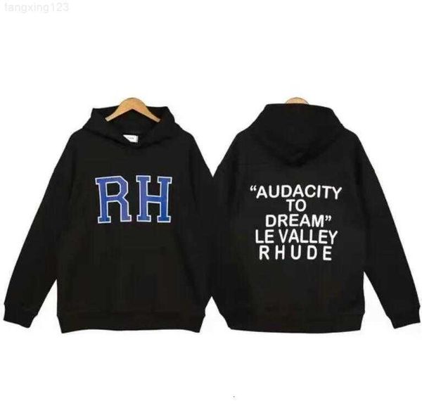 designer rhude hoodies mens hoodie hoody hooded sweatshirt felpa uomo niche fashion brand sudadera autumn winter long sleeve round neck pull, Black
designer rhude hoodies mens hoodie hoody hooded sweatshirt felpa uomo niche fashion brand sudadera autumn winter long sleeve round neck pull, Black