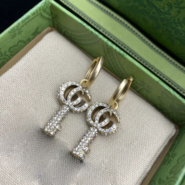 diamond jewelry charm key earrings fashion charm earrings wedding jewelry gift high quality, Golden
diamond jewelry charm key earrings fashion charm earrings wedding jewelry gift high quality, Golden