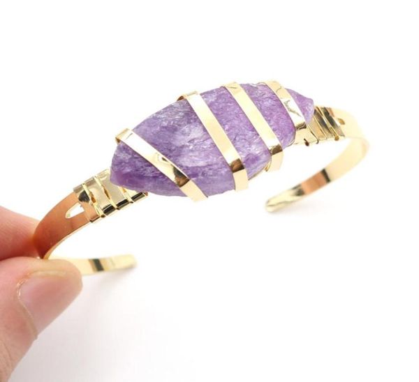 5 pcs ethnic style bracelet irregular shape tiger eye stone open bangle for gift gold plated wire wrap citrine crystal jewelry5158519, Golden;silver
5 pcs ethnic style bracelet irregular shape tiger eye stone open bangle for gift gold plated wire wrap citrine crystal jewelry5158519, Golden;silver