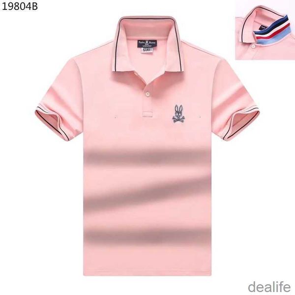 2023 summer new product psycho bunny skull rabbit embroidered polo shirt rib lapel casual fashion trendy men oth7, White;black
2023 summer new product psycho bunny skull rabbit embroidered polo shirt rib lapel casual fashion trendy men oth7, White;black