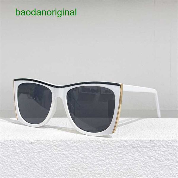 sainte larurt designer sunglasses individualized color matching big frame black super women's ins net red same thin sunglasses sl539 lo, White;black
sainte larurt designer sunglasses individualized color matching big frame black super women's ins net red same thin sunglasses sl539 lo, White;black