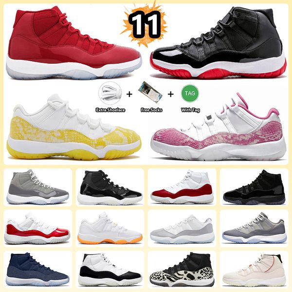 11 cement grey basketball shoes cherry 11s yellow snakeskin midnight navy varsity red jubilee space jam bred dmp cool grey sneakers for men
11 cement grey basketball shoes cherry 11s yellow snakeskin midnight navy varsity red jubilee space jam bred dmp cool grey sneakers for men