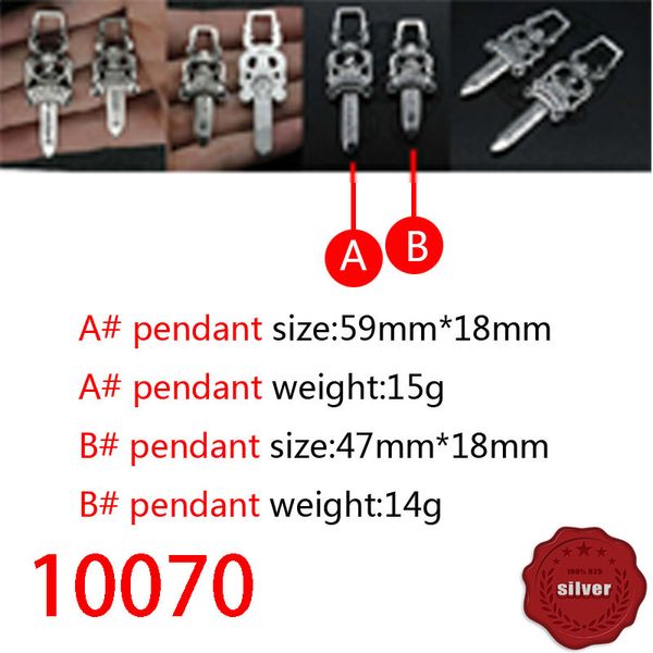 10070 fashionable s925 sterling silver retro cross flower pendant net red couple creative sword letter personalized classic punk hip hop sty
10070 fashionable s925 sterling silver retro cross flower pendant net red couple creative sword letter personalized classic punk hip hop sty
