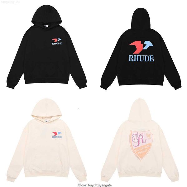 rhude men's hoodies autumn winter trend letter printing cotton high-gram heavy terry hoodie for men and women loose sweater, Black
rhude men's hoodies autumn winter trend letter printing cotton high-gram heavy terry hoodie for men and women loose sweater, Black