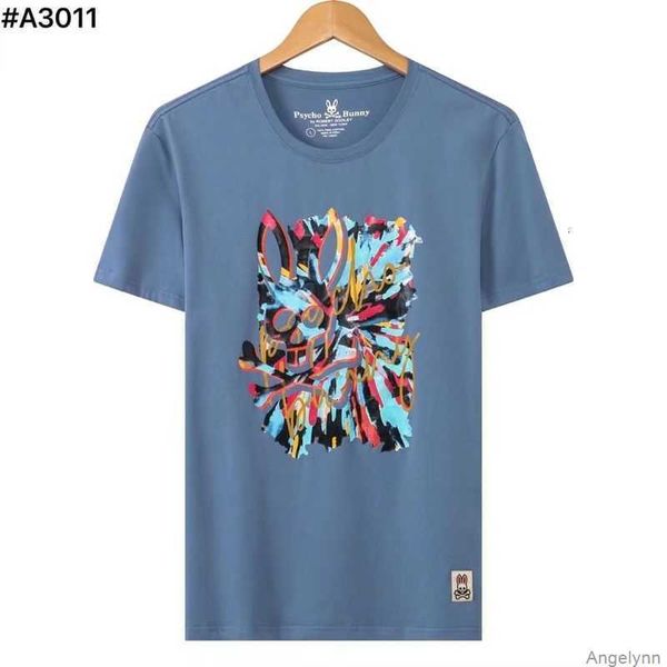 psycho bunny 2023 spring/summer new casual fashion brand short sleeve t-shirt skull rabbit graffiti print embroidery for men jtqe, White;black 
psycho bunny 2023 spring/summer new casual fashion brand short sleeve t-shirt skull rabbit graffiti print embroidery for men jtqe, White;black