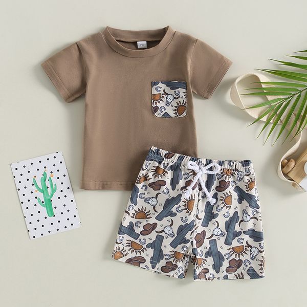 infant boy cartoon clothing suits cute baby sports outfits toddler short sleeve t-shirt casual shorts set independent pocket rope shorts 2pc, White
infant boy cartoon clothing suits cute baby sports outfits toddler short sleeve t-shirt casual shorts set independent pocket rope shorts 2pc, White
