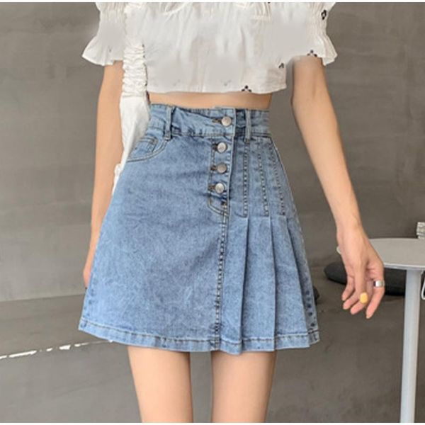 capris women street inside skirts button up a line denim mini skirt 2xl summer korean style aline casual purple short jeans skorts y2k, Black;white
capris women street inside skirts button up a line denim mini skirt 2xl summer korean style aline casual purple short jeans skorts y2k, Black;white