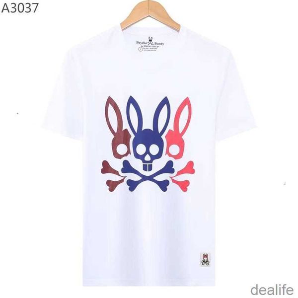 psycho bunny t shirt summer new pima cotton tide brand skull rabbit men's short sleeve printed casual versatile t-shirt tees r5ny, White;black
psycho bunny t shirt summer new pima cotton tide brand skull rabbit men's short sleeve printed casual versatile t-shirt tees r5ny, White;black