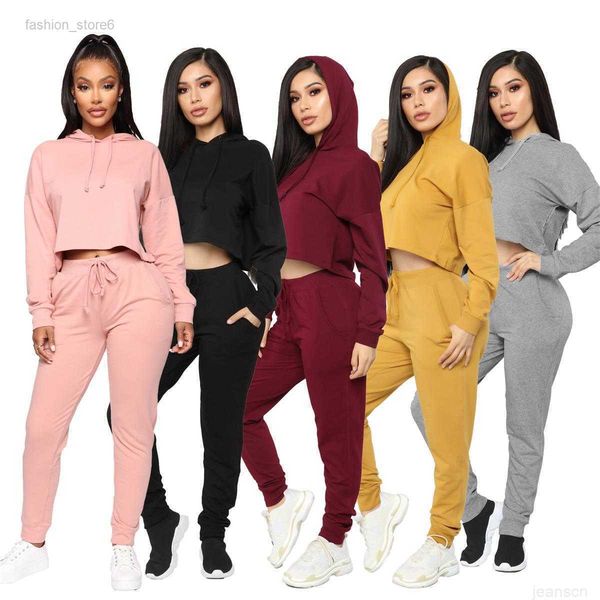 designers women clothes 2023 sweater autumn winter solid color exposed navel two-piece set fashion s-3xl, White
designers women clothes 2023 sweater autumn winter solid color exposed navel two-piece set fashion s-3xl, White