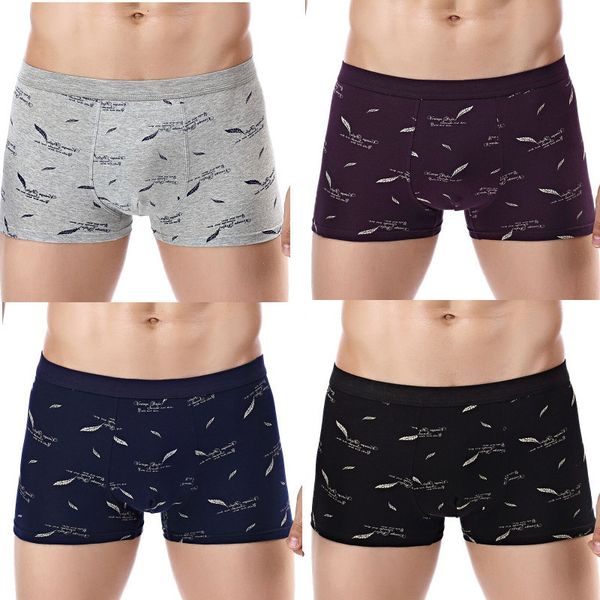 underpants 4pcs underpants men cotton underwear fashion shorts boxer briefs breathable boxer shorts trunks 230508, Black;white
underpants 4pcs underpants men cotton underwear fashion shorts boxer briefs breathable boxer shorts trunks 230508, Black;white