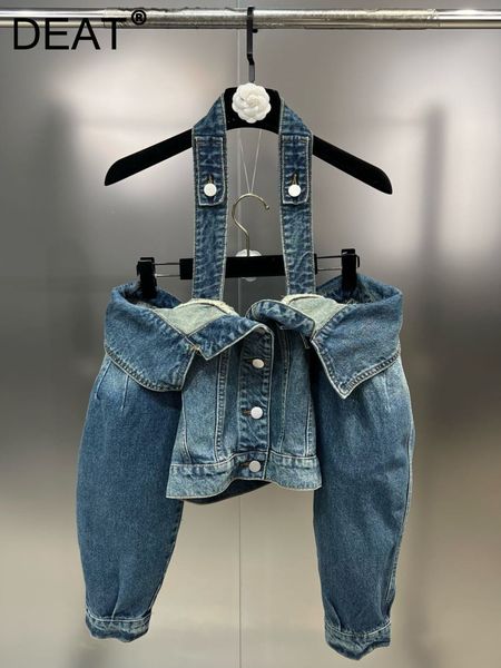 women s jackets deat 2023 spring off shoulder halter denim fashion long sleeve single breast sweet female 11d9999 230508, Black;brown
women s jackets deat 2023 spring off shoulder halter denim fashion long sleeve single breast sweet female 11d9999 230508, Black;brown