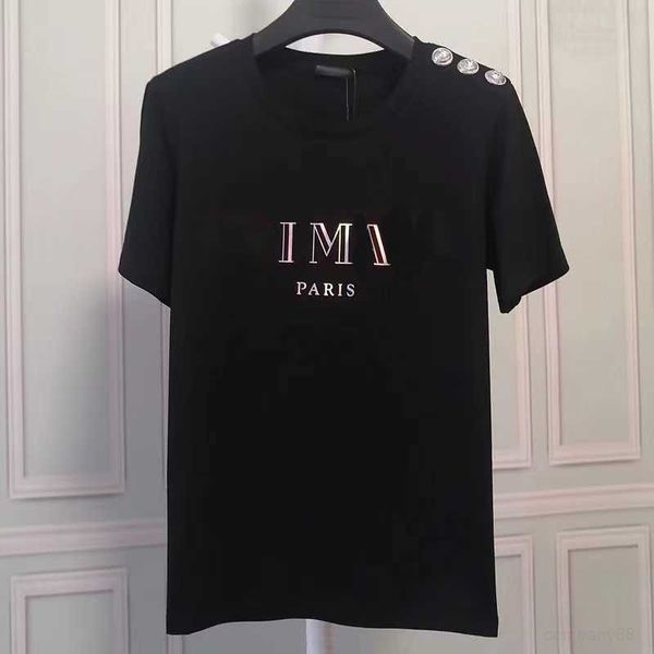 designer mens bronzing t shirt womens letter print button short sleeve round neck letters tees polo asian size, White;black
designer mens bronzing t shirt womens letter print button short sleeve round neck letters tees polo asian size, White;black