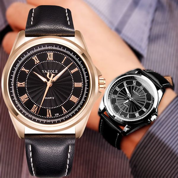wristwatches other sporting goods yazole brand luxury men watch business vintage style wrist for with leather strap man wristwatch relojes h, Slivery;brown
wristwatches other sporting goods yazole brand luxury men watch business vintage style wrist for with leather strap man wristwatch relojes h, Slivery;brown