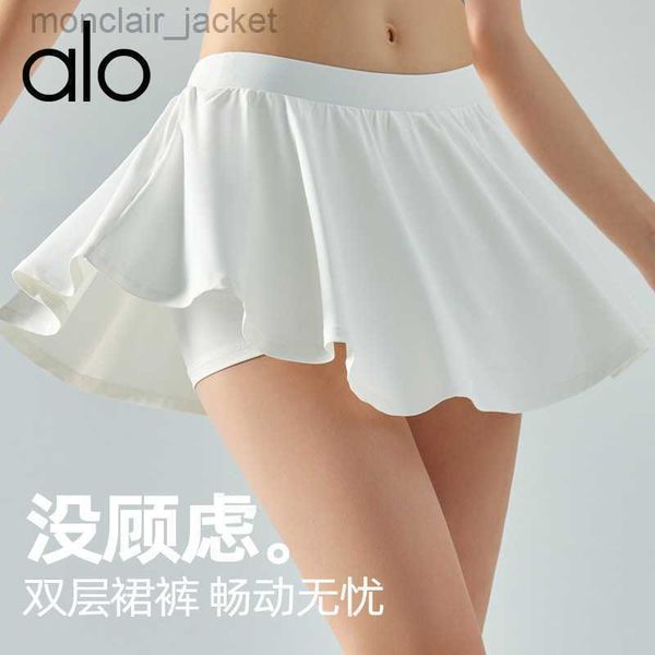 desginer alos yoga shorts new women's french skirt sports fitness running outdoor inner safety pants short skirt shorts, White;black
desginer alos yoga shorts new women's french skirt sports fitness running outdoor inner safety pants short skirt shorts, White;black