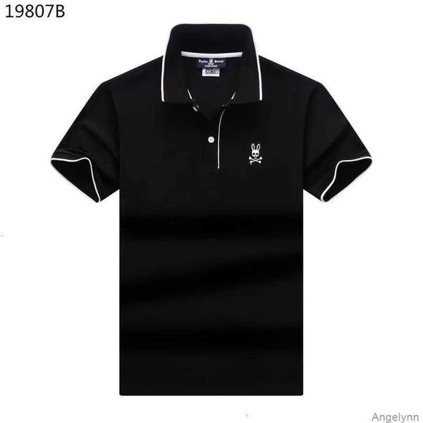 23 summer new psycho t shirt cartoon skull rabbit embroidered polo collar solid bunny trendy men's short sleeve lidi, White;black
23 summer new psycho t shirt cartoon skull rabbit embroidered polo collar solid bunny trendy men's short sleeve lidi, White;black