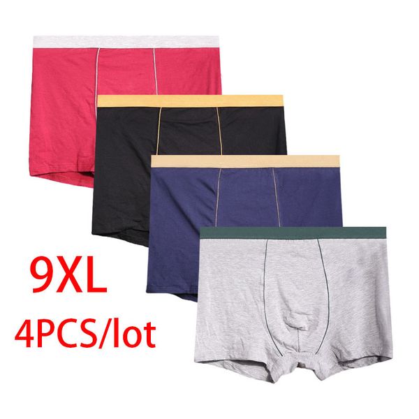 underpants 4pcs/lot 9xl cotton plus size men boxer homme boxer shorts men panties men underwer panties man underwer man boxer comfort 230508, Black;white 
underpants 4pcs/lot 9xl cotton plus size men boxer homme boxer shorts men panties men underwer panties man underwer man boxer comfort 230508, Black;white