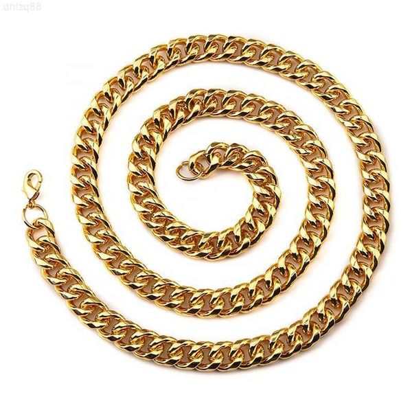 firstmadam custom real 18k golden cuban link chain necklace for men and women, Silver
firstmadam custom real 18k golden cuban link chain necklace for men and women, Silver