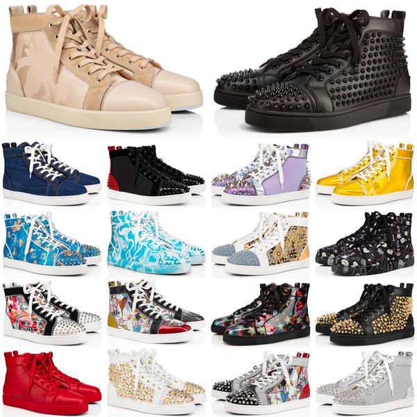 reds bottoms designer shoes with box men women sneakers high low hiking outdoor shoe plate-forme pantoufle scarpe chaussures luxury loafers, Black
reds bottoms designer shoes with box men women sneakers high low hiking outdoor shoe plate-forme pantoufle scarpe chaussures luxury loafers, Black