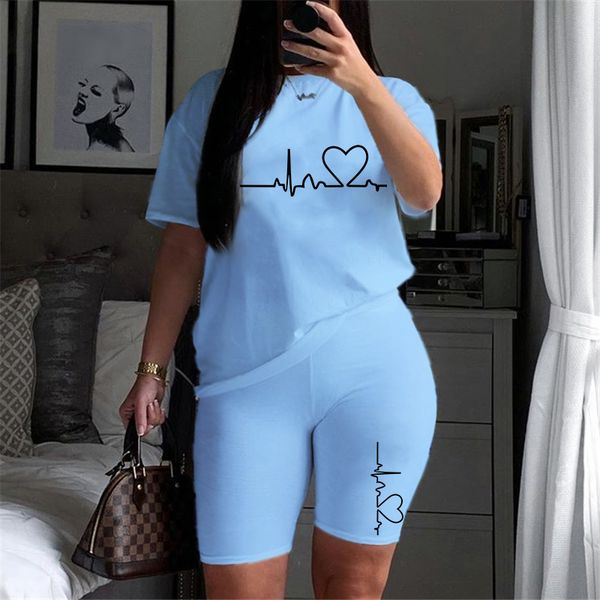 women's tracksuits summer women two piece set sportswear t-shirts and shorts ladies casual o-neck pullover short sleeve t-shirt casual, Gray
women's tracksuits summer women two piece set sportswear t-shirts and shorts ladies casual o-neck pullover short sleeve t-shirt casual, Gray