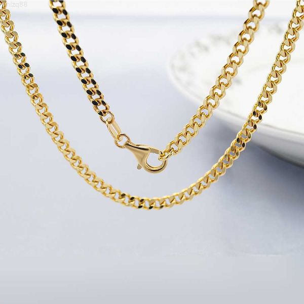 18k gold side chain au750 18k pure gold universal cuban chain necklace for gift, Silver
18k gold side chain au750 18k pure gold universal cuban chain necklace for gift, Silver