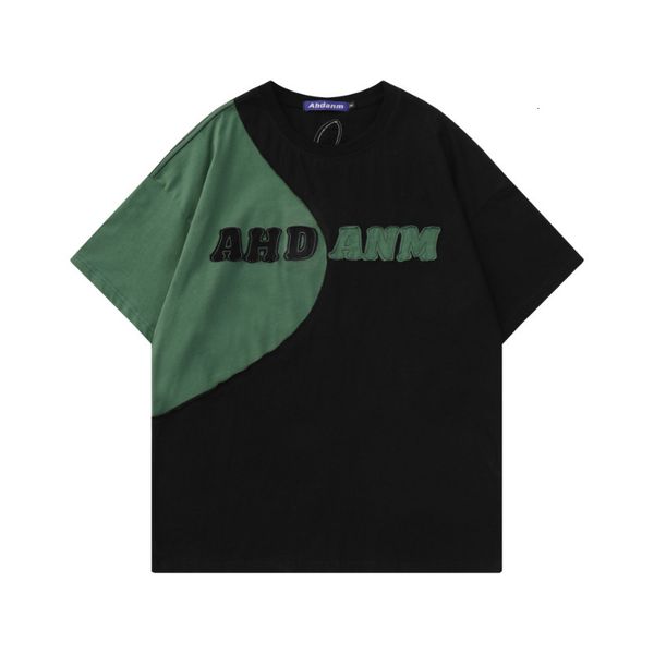 men's t-shirts tee men's contrast stitching short-sleeved t-shirt with letters raglan sleeves and loose couple's half-sleeve, White;black
men's t-shirts tee men's contrast stitching short-sleeved t-shirt with letters raglan sleeves and loose couple's half-sleeve, White;black